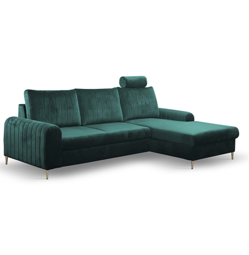 Kanapa Narożna Monaco (jungle green)