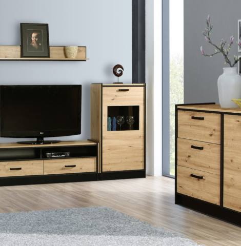 KARIA RTV 320 + PANEL 490 +WITRYNA NISKA 031 + WITRYNA WYSOKA 131 + KOMODA 830