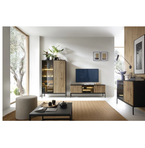 Zestaw SEKO z LED kolor Czarny + Wotan