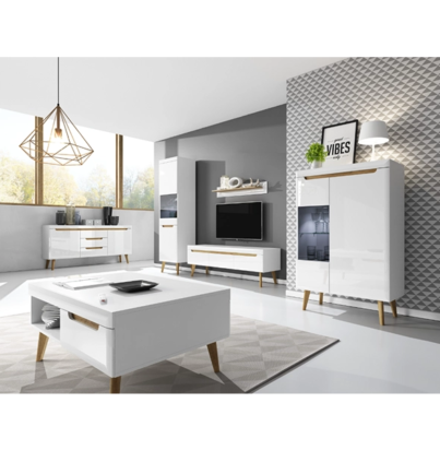 Meble Pokojowe NORDI BIAŁE